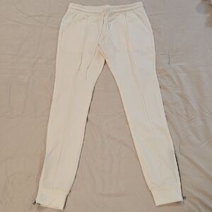 Women's Cream Jogger Pants